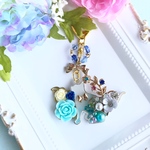 Flower animal(猫ブルー⑵)