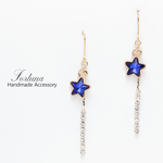 揺れるSTAR(506) ピアス/イヤリング/ノンホールピアス/樹脂ピアス