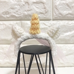 ユニコーンカチューシャ໒꒱ ピンク×ホワイト