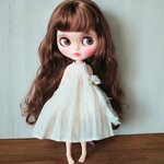 217.*ふんわり生成りガーゼのキャミワンピース *ブライスアウトフィット