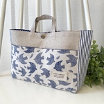 バッグインバッグ　Bag in Bag インナーバッグ　BlueBird