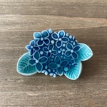 紫陽花のブローチ