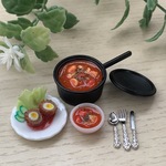 ミニチュアスコッチエッグとトマトスープのセット