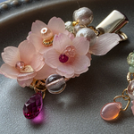 （艶なし）桜ミニクリップ　2021/ss  cherry blossom ヘアクリップ