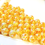 桜柄 アクリルビーズ 10個入り