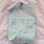 入園入学☆虹のユニコーン🌈シューズ袋（上履入れ）