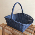エコクラフト  パンかご(オーシャンブルー)
