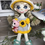 編みぐるみチビ（ひまわりっこ）