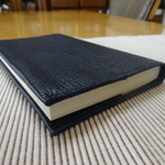 新書サイズ用　革のブックカバー　S-1