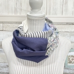 ハルノカオ 21263 春 夏 秋 スヌード ストール　スカーフ　マフラー　大人　コットン　くすみカラー　母の日