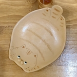 ふぞろいのねこ皿たち・飛びねこ編 H