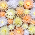 黄色×オレンジver. ペーパーフラワー フラワーペーパー 誕生日 パーティ 前撮り　壁飾り　