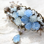 (再販)Under the rose　バレッタ