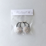 ♡2個set♡リバティ♡キラキラビーズのヘアゴムmini♡