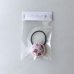 ♡リバティ♡キラキラビーズヘアゴムmini♡