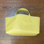 dolce1313様専用 豚革 マスタード スモール トランスポートバッグ レザーバッグ