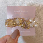 3/27 21:00flower clip (blue)