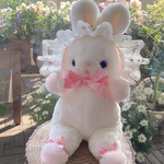 おすわりうさぎ(ボンネ）