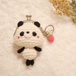 パンダがま口(🍓チャーム付)