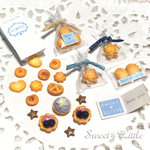 ドールハウス＊ミニチュア クッキー&タルトセット No.12