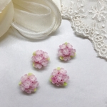 ランダム 2個セット 紫陽花 手作り 材料 パーツ  ミニ  ドールハウス  に  9