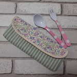 お花のカトラリーケース 《内布:撥水加工》