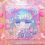 マイクロファイバーハンカチ♡いつも泣いているあの子♡