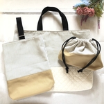 【送料無料】✐入園・入学 3点セット✄水色ストライプ