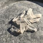 【6個】天然石水晶氷栓カット 257