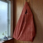 ベンガラ染め　エコバック(赤)