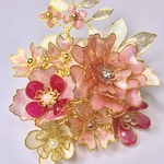 【再販vol.3】桜満開！コサージュ〜アメリカンフラワー18