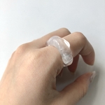white gray ring