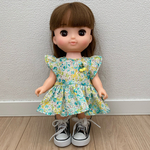 ソラン　メルちゃん　花柄ワンピース