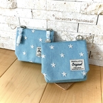 工夫いっぱい移動ポケット☆星刺繍