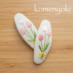 【刺繍パッチン】チューリップのブーケ