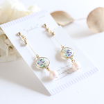 お花畑のロングピアス/イヤリング
