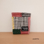 マルチポーチ ( 縦長 )　　 * nordico design patchwork　col. smokepink
