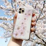 【在庫わずか】こぼれ桜 🌸 押し花スマホケース