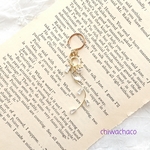 ＊高品質＊揺れるwave crystal & ring＊イヤーカフ