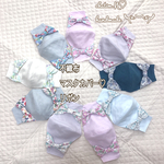 【受注製作】再販2・マスクカバー　リボンタイプ♡ ラッピング無料　★キッズサイズ追加　花柄　いちご柄　抗菌抗ウィルスガーゼ　和晒しガーゼ使用　接触冷感生地も選べます♪