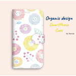 【新機種対応】スマホケース 手帳型 携帯カバー iPhone アンドロイド 北欧 花柄