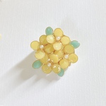 菜の花のブローチ