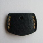 ヌメ革製キーカバーKC(M)-9，紺