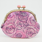 「Rose」のがま口ポーチ