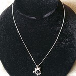 ミニホヌシルバーネックレス