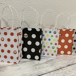 ドットだるま♡   少し大きめ紙袋