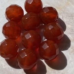 天然石0185　⑧赤メノウ(5個入り)