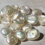 淡水パール0043　変形ホワイト