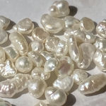 淡水パール0048　変形ホワイト
