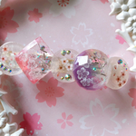 春色桜のバレッタ